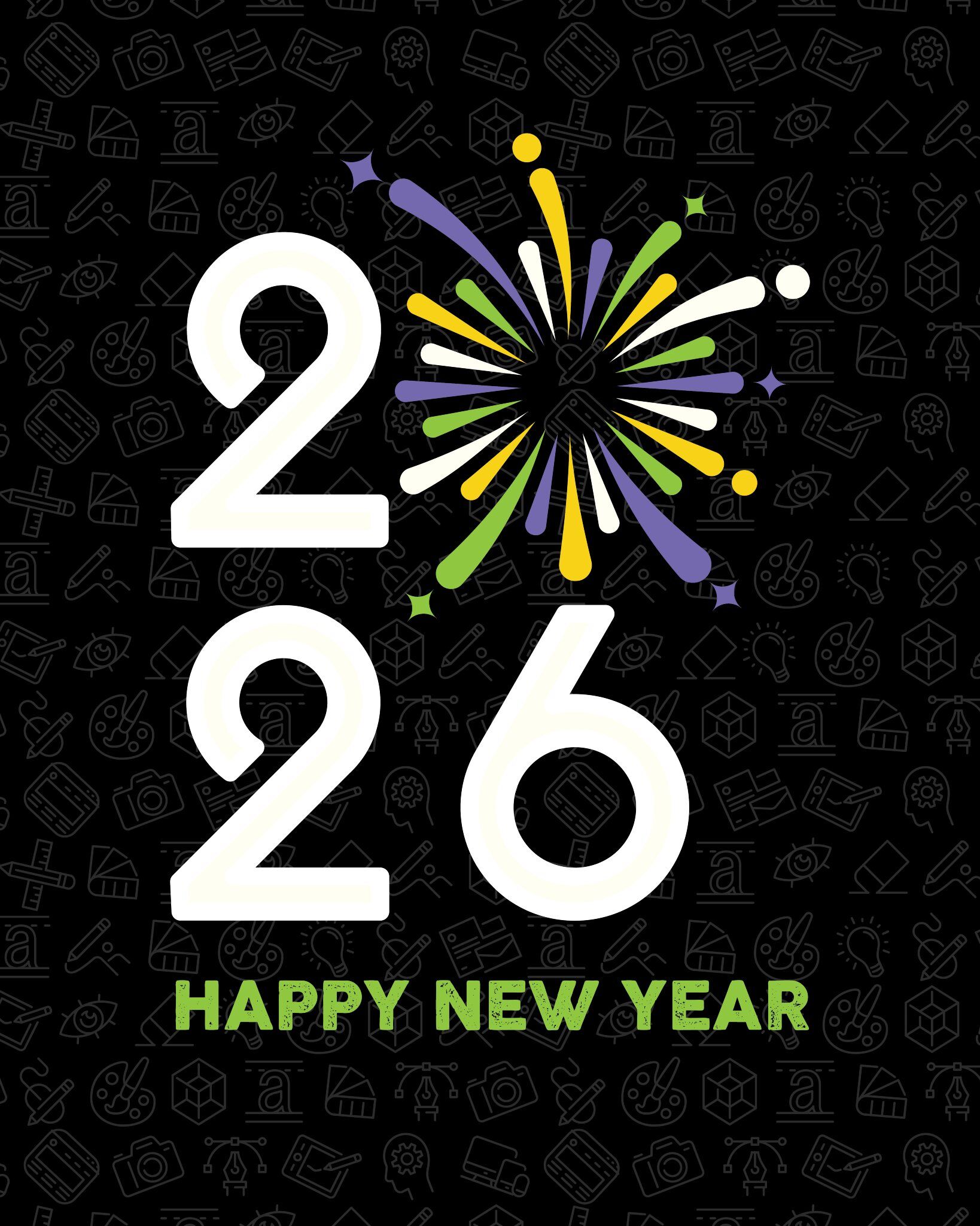 2026 New Year Cardzilla